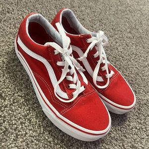 Red Vans